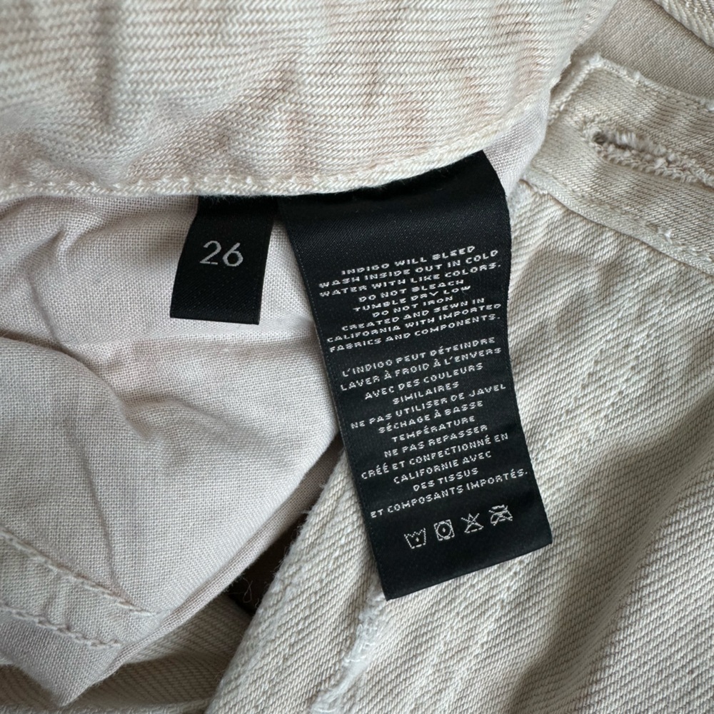 J Brand x Revolve High Rise Cut Off Short in Coquette Wash - Picture 6 of 8